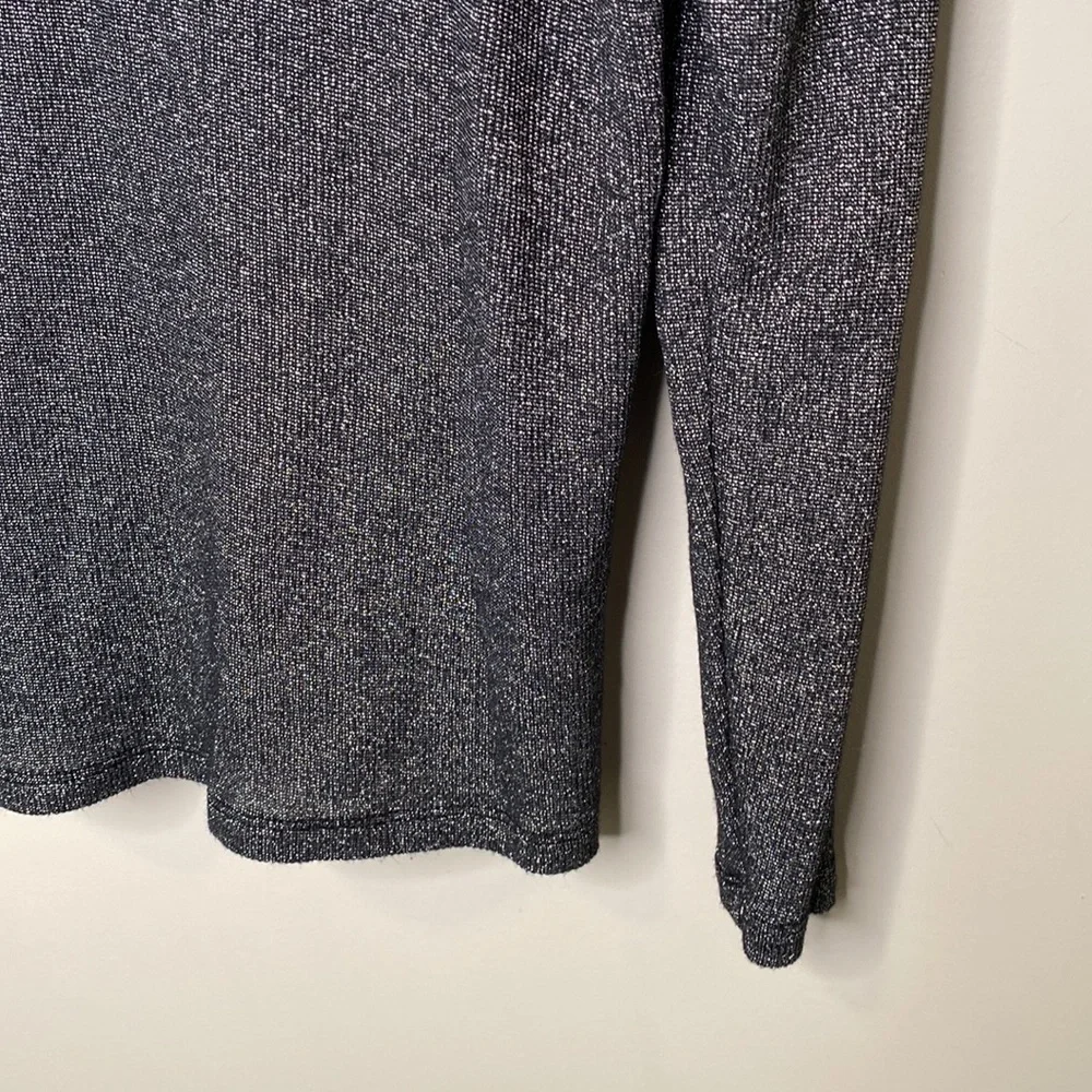 Zara Metallic Thread Ruffled Sweater - Picture 7 of 13